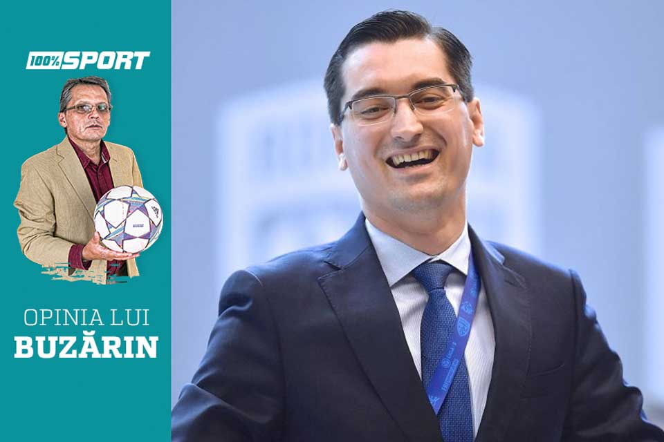 OPINIE | Alin Buzărin scrie despre dorința mărturisită a președintelui FRF de a avea în 5-10 ani un fotbalist în echipa lumii