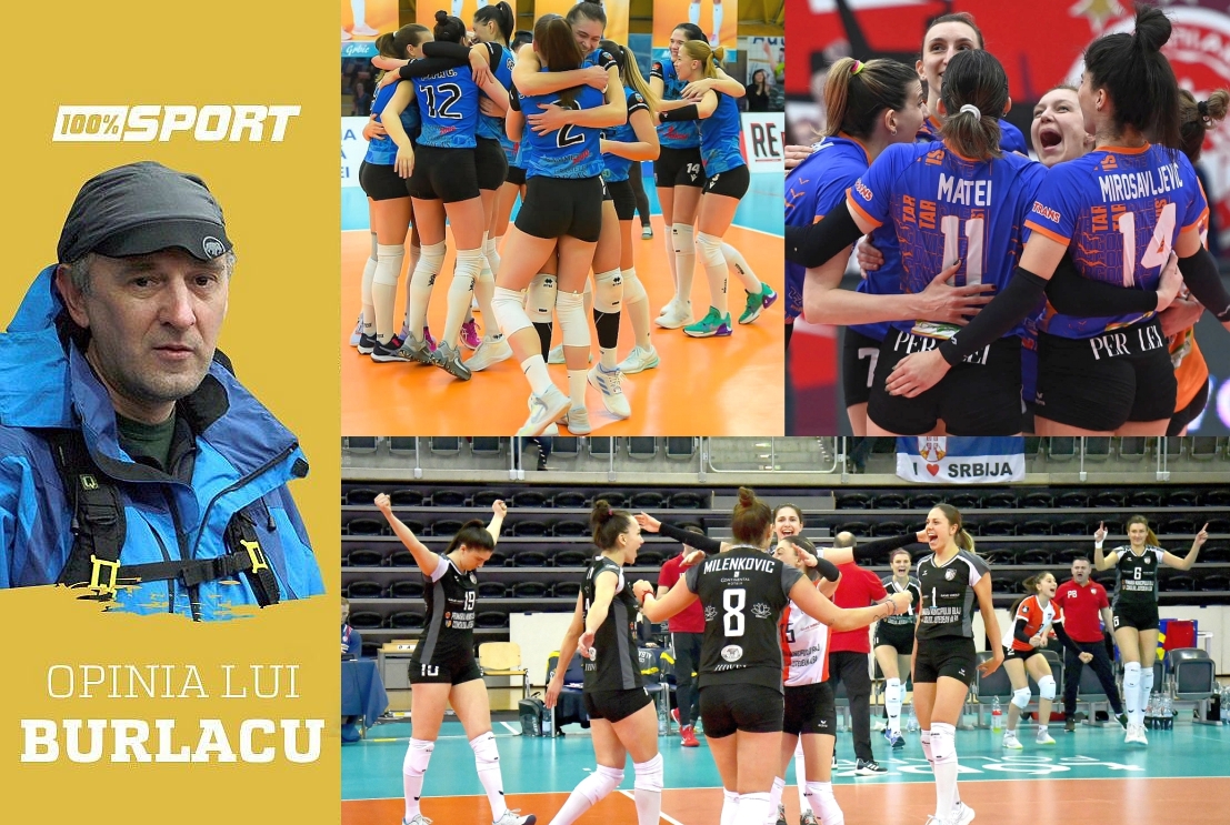 MARIAN BURLACU scrie despre miracolul din voleiul românesc: CSM Lugoj va juca finala Challenge Cup, Alba Blaj și CSM Târgoviște sunt în semifinalele Cupei CEV