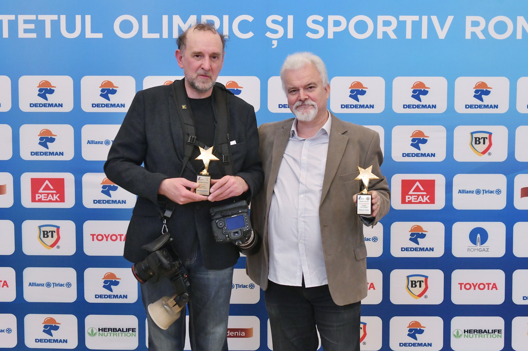 Colegii Răzvan Toma și Marian Burlacu au fost premiați de către Asociația Presei Sportive!
