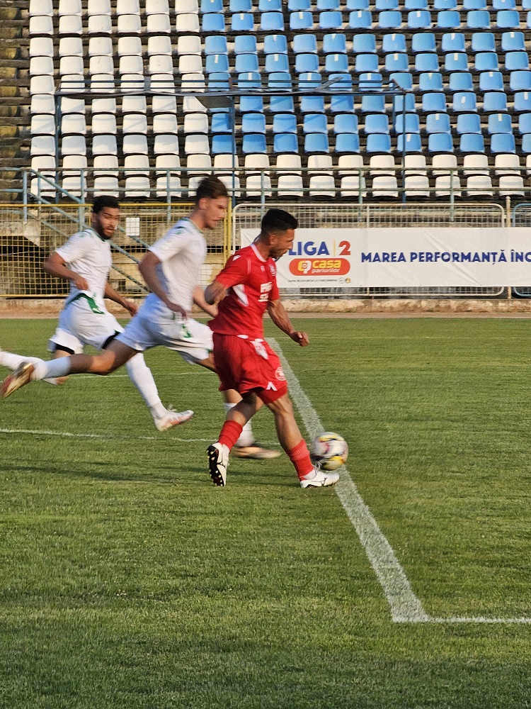Primele goluri, primul succes. CSM Slatina a câștigat amicalul cu CS Mioveni