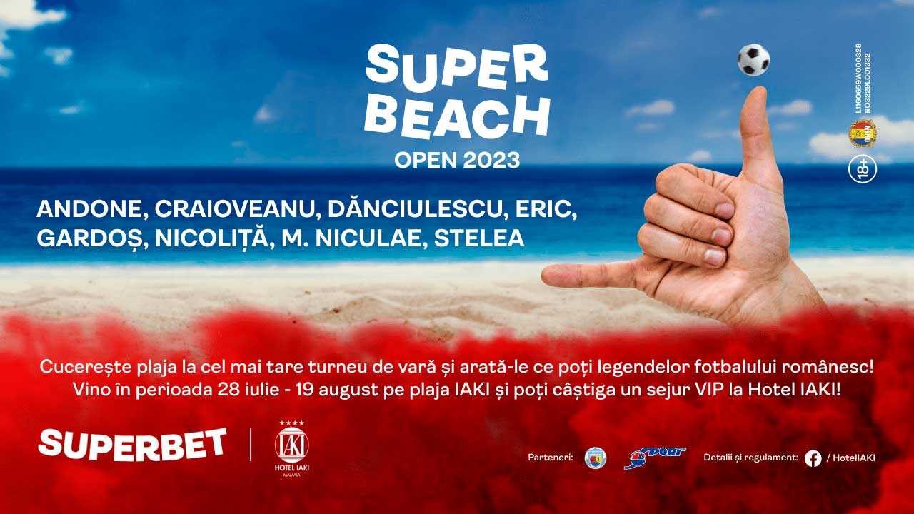 SuperSocial | Cucerește plaja la Superbeach Open 2023