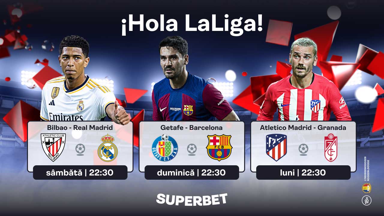 SuperSocial | Revine LaLiga! SuperCotele pentru meciurile lui Real, Barcelona şi Atletico