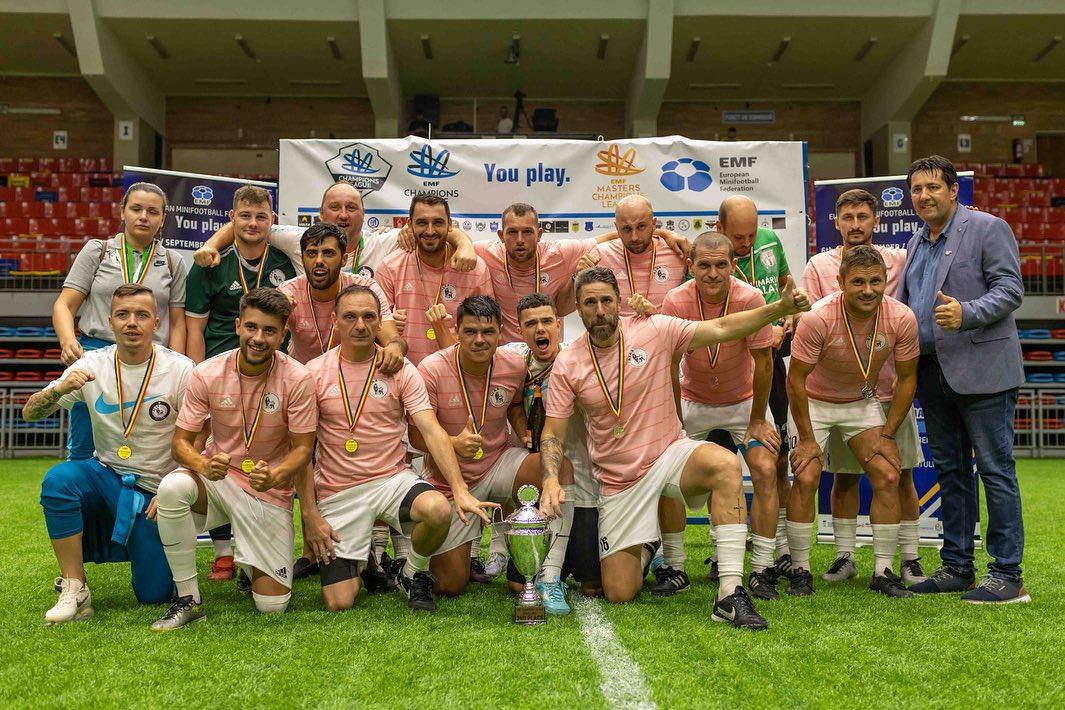 Ajax Dulcisimo Galați, vicecampioana Europei la minifotbal
