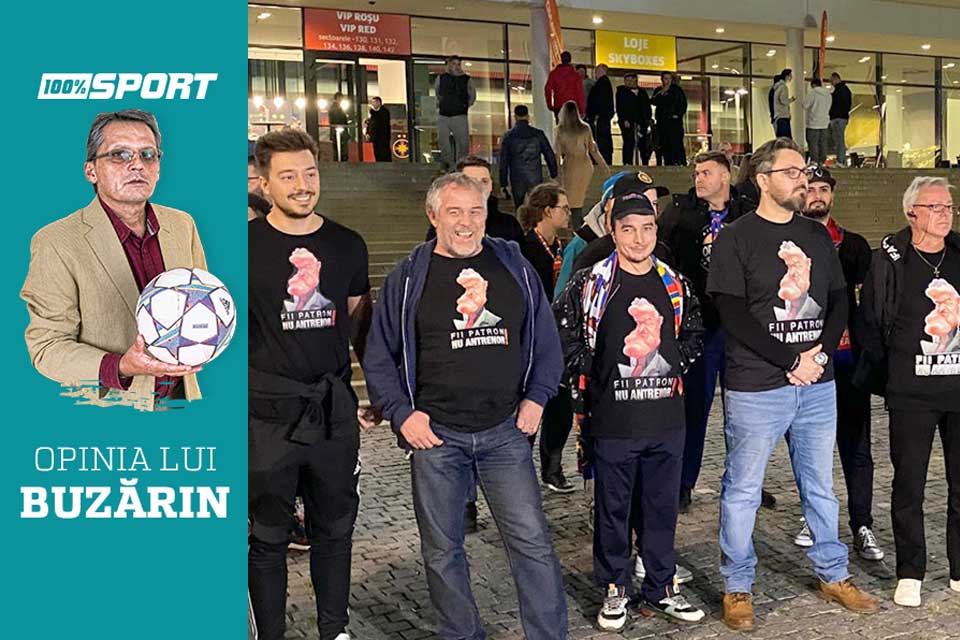 OPINIE Alin Buzărin | Despre protestul unor fani ai FCSB față de imixtiunile tactice ale patronului