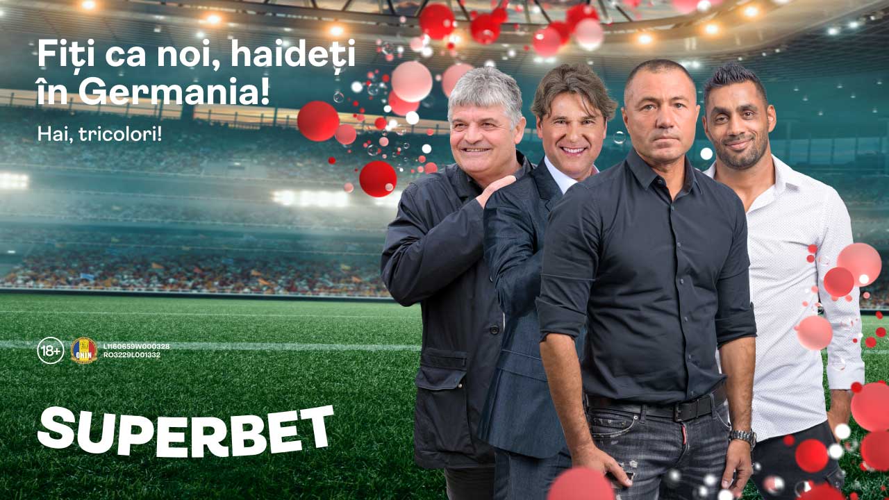 SuperSocial | Au dus România la European și au un mesaj pentru tricolori: „FIȚI CA NOI!”. Îndemnul comun al Ambasadorilor și Influencerilor Superbet