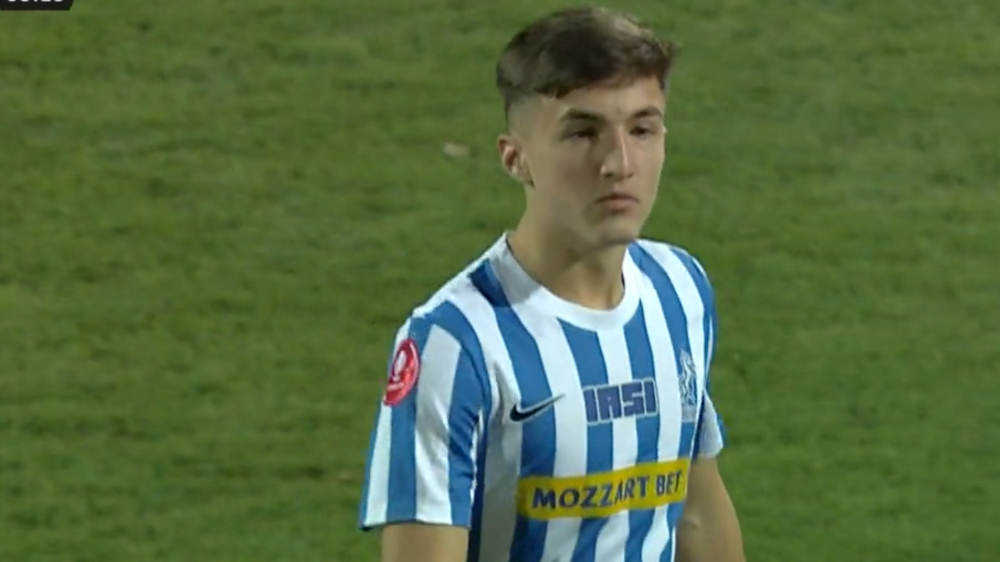 Moment unic la Poli Iași! Juniorul Vlad Ilie a debutat în prima ligă la doar 15 ani