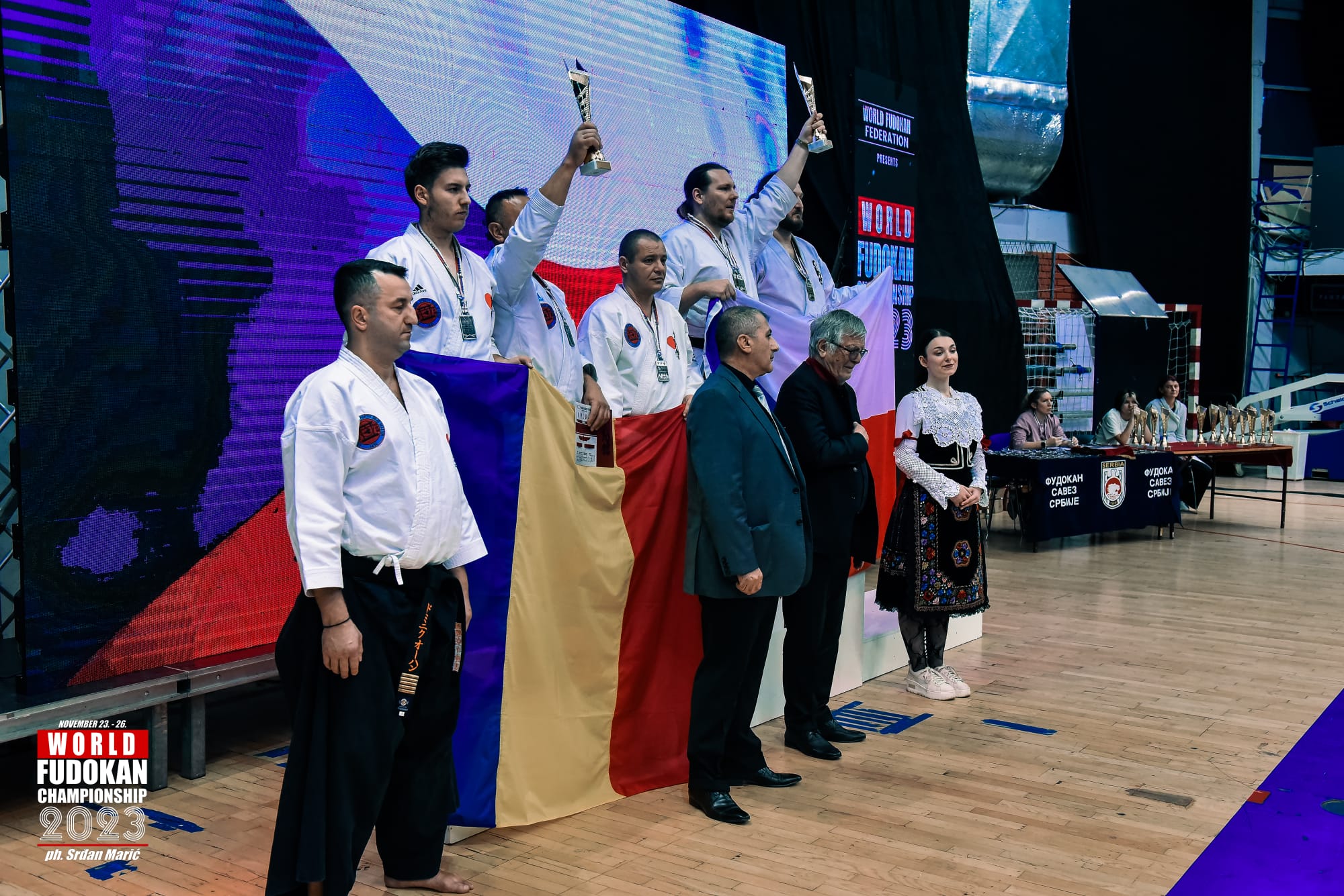 Rezultate de excepție obținute de sportivii de la Clubul Dojo Master Iași la Campionatul Mondial de Karate Fudokan din Serbia