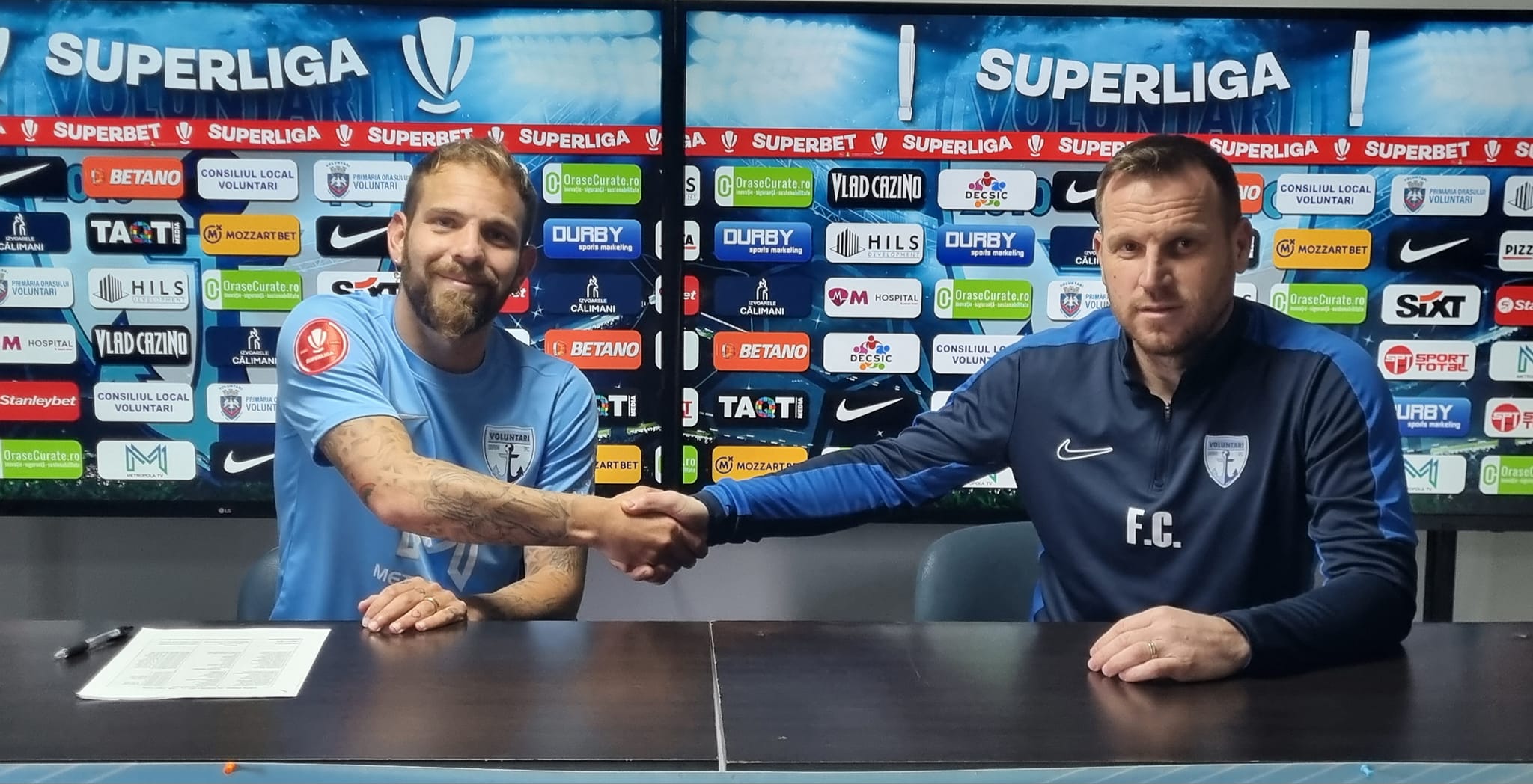 Din nou lângă Poenaru. Batista Cascini a semnat cu FC Voluntari
