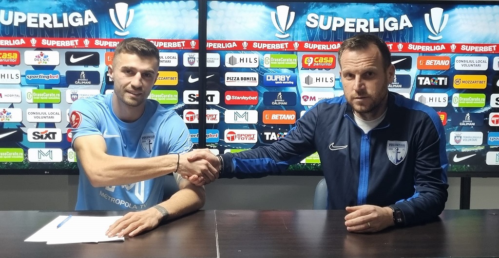 Completări în defensivă. Grigore Turda a semnat cu FC Voluntari