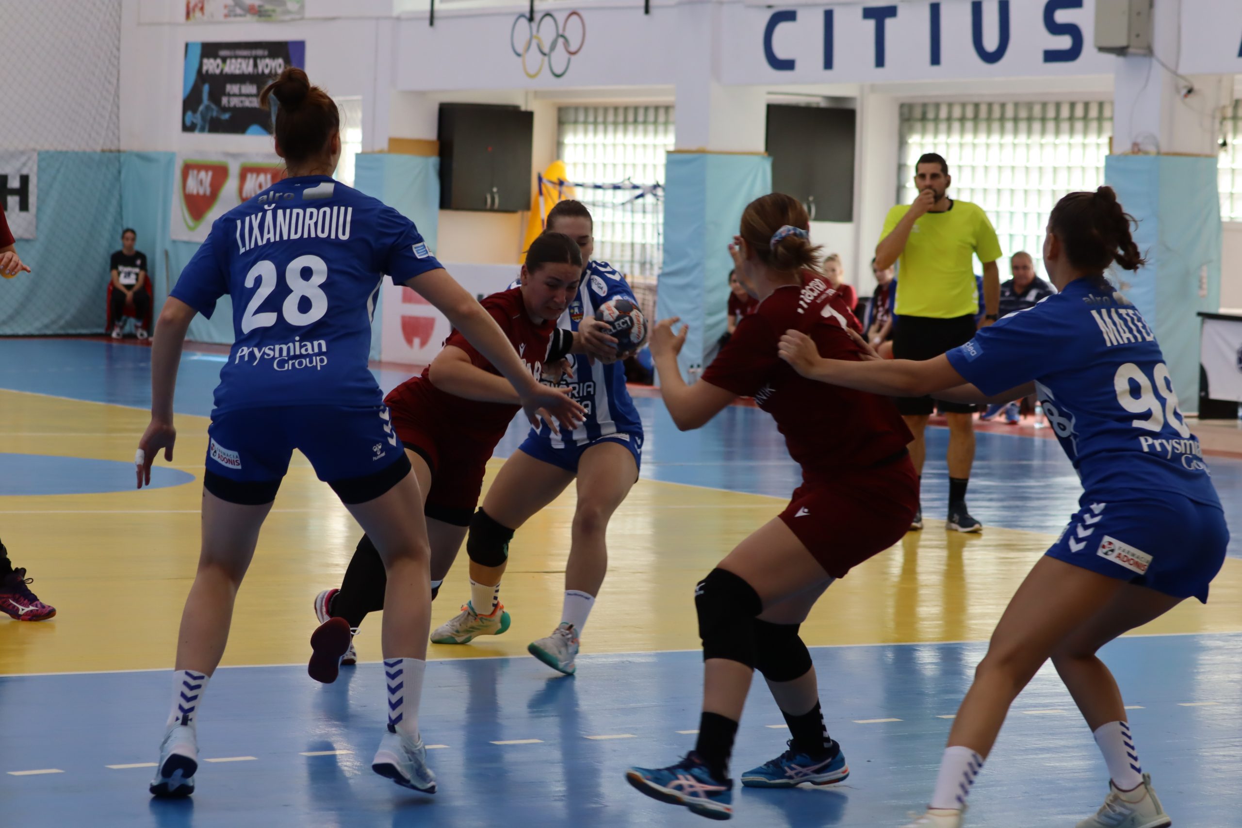 Diferența obișnuită. CSM Slatina-Unirea Dobroiești 49-27