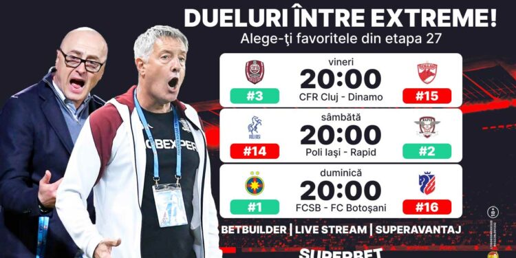 SuperSocial | Extremele se atrag în etapa a 27-a din SuperLigă!