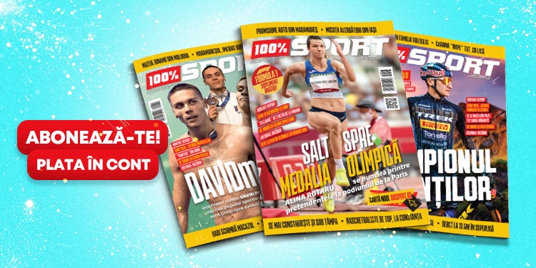 Cum te poți abona la Revista 100% Sport România?