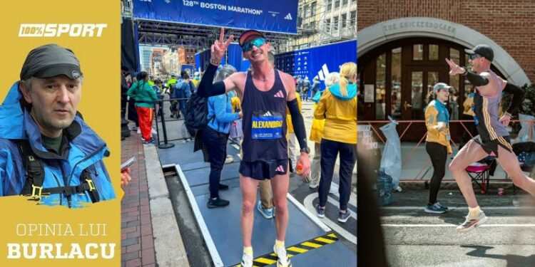 Opinie Marian Burlacu | Alex Corneschi a fost pe locul 20 la Boston Marathon: Sportivii români nu prea știu să-și „vândă marfa”