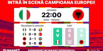 SuperSocial | Italia – Albania: Azzurri vs o echipă cu nouă jucători din Serie A