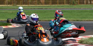 Temperaturi și manevre extreme în etapa a treia a Campionatului Național de Karting