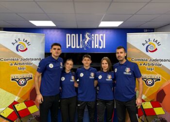 Trei noi arbitri asistenți din Iași au promovat la Liga a III-a