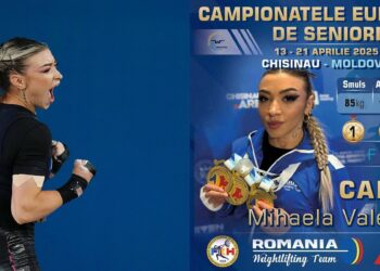 Triplă pentru Mihaela Cambei la Campionatul European