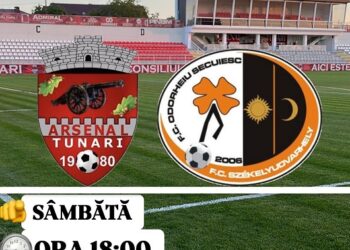 Primul pas către promovare. CS Tunari-AFC Odorheiul Secuiesc, o dublă pentru un sezon