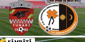 Primul pas către promovare. CS Tunari-AFC Odorheiul Secuiesc, o dublă pentru un sezon