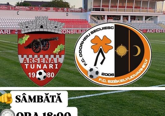Primul pas către promovare. CS Tunari-AFC Odorheiul Secuiesc, o dublă pentru un sezon