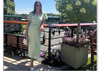 Simona Halep a urmărit finala de la Wimbledon din Loja Regală