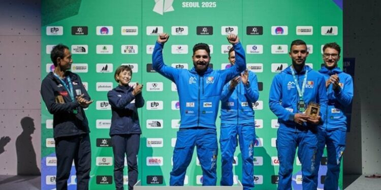 România a obținut un rezultat remarcabil la Campionatele Mondiale de Para-Escaladă de la Seul