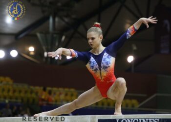 Denisa Golgotă a adus României medalia de aur la sol în cadrul Cupei Mondiale de gimnastică artistică
