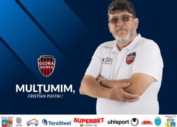 Urmări după eșec. Cristian Pustai a fost demis de la Gloria Bistrița