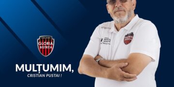 Urmări după eșec. Cristian Pustai a fost demis de la Gloria Bistrița