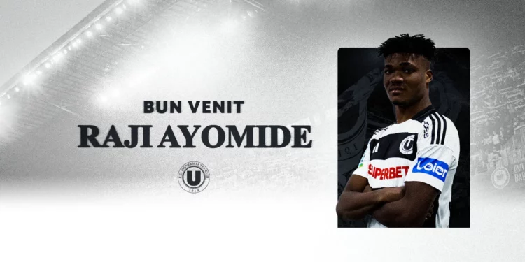 Universitatea Cluj anunță transferul mijlocașului defensiv nigerian Raji Ayomide