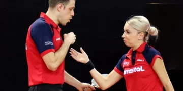 România a început cu rezultate mixte parcursul la Cupa Mondială de tenis de masă pentru echipe mixte de la Chengdu