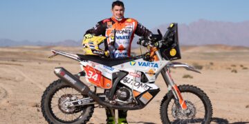Mani Gyenes a terminat pe locul 23 etapa cu numărul 2 din Dakar
