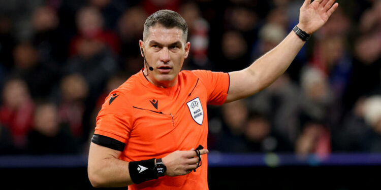 Istvan Kovacs a fost delegat de UEFA să conducă partida Paris Saint‑Germain – AS Monaco