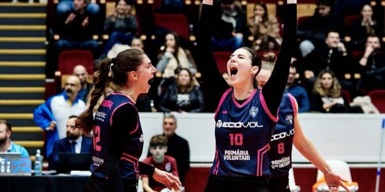 CSO Voluntari a obținut calificarea în semifinalele Cupei CEV la volei feminin