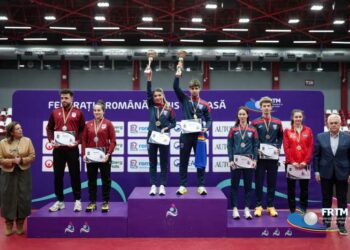 Bernadette Szőcs și Eduard Ionescu campioni la simplu la Naționalele de tenis de masă pentru seniori.