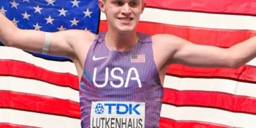 Cooper Lutkenhaus a scris istorie la Mondialele indoor de la Torun devenind cel mai tânăr campion mondial la o probă individuală