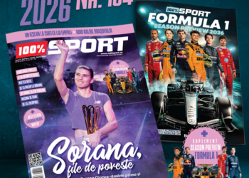 A apărut numărul 110 al revistei 100% Sport! Luna femeilor, anul Soranei Cîrstea
