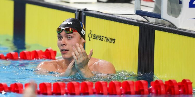 David Popovici a deschis Campionatele Naționale cu o victorie la 50 m liber