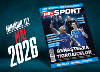 A apărut numărul 112 al revistei 100% Sport! CSM București vrea Liga Campionilor, după un deceniu de încercări!
