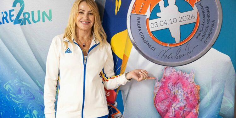 Nadia Comăneci devine, în 2026, imaginea și ambasadoarea UVT Liberty Marathon