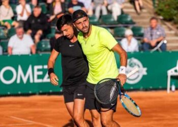 Perechea Alexandru Jecan / Bogdan Pavel a obținut miercuri calificarea în sferturile probei de dublu la Ion Țiriac Challenger Brașov