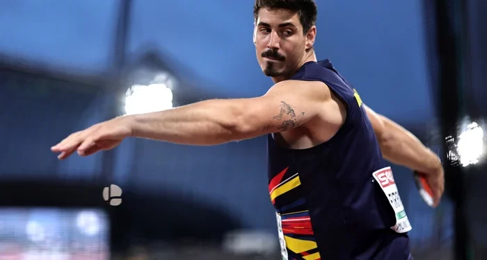 Alin Alexandru Firfirică a ratat finala la disc în calificările de la Europenele de atletism de la Birmingham