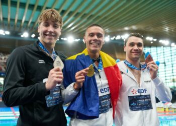 David Popovici e campion european la 100 m liber pentru a treia oară!