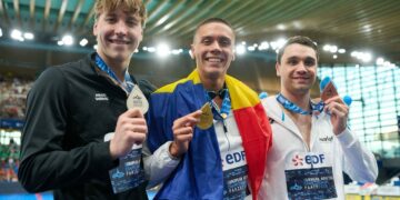 David Popovici e campion european la 100 m liber pentru a treia oară!