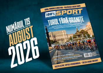 A apărut numărul 115 al revistei 100% Sport! Totul despre Turul României la ciclism!