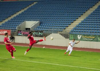 Gol în noapte. Academica Balș a pierdut derbiul cu CSM Târgu Jiu