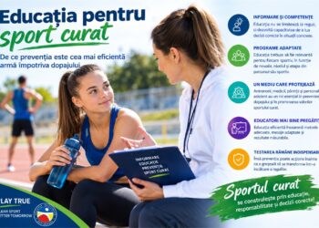 Educația pentru sport curat: De ce prevenția este cea mai eficientă armă împotriva dopajului