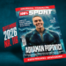 A apărut numărul 116 al revistei 100% Sport! Anul lui Aquaman David Popovici!
