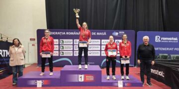 Elena Zaharia și Alin Spelbuș sunt noii câștigători ai Cupei României la tenis de masă pentru seniori