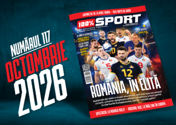 A apărut numărul 117 al revistei 100% Sport! Voleiul, sportul de echipă unde contăm cu adevărat! România, din nou în primele 8 la Europene